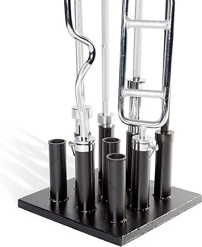 Miniatura 3 de CAP Barbell Estante de almacenamiento vertical olímpico comercial para 9 barras, 2"