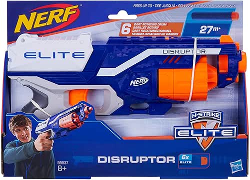 Nerf Elite Disruptor et 6 Flechettes Elite Officielles
