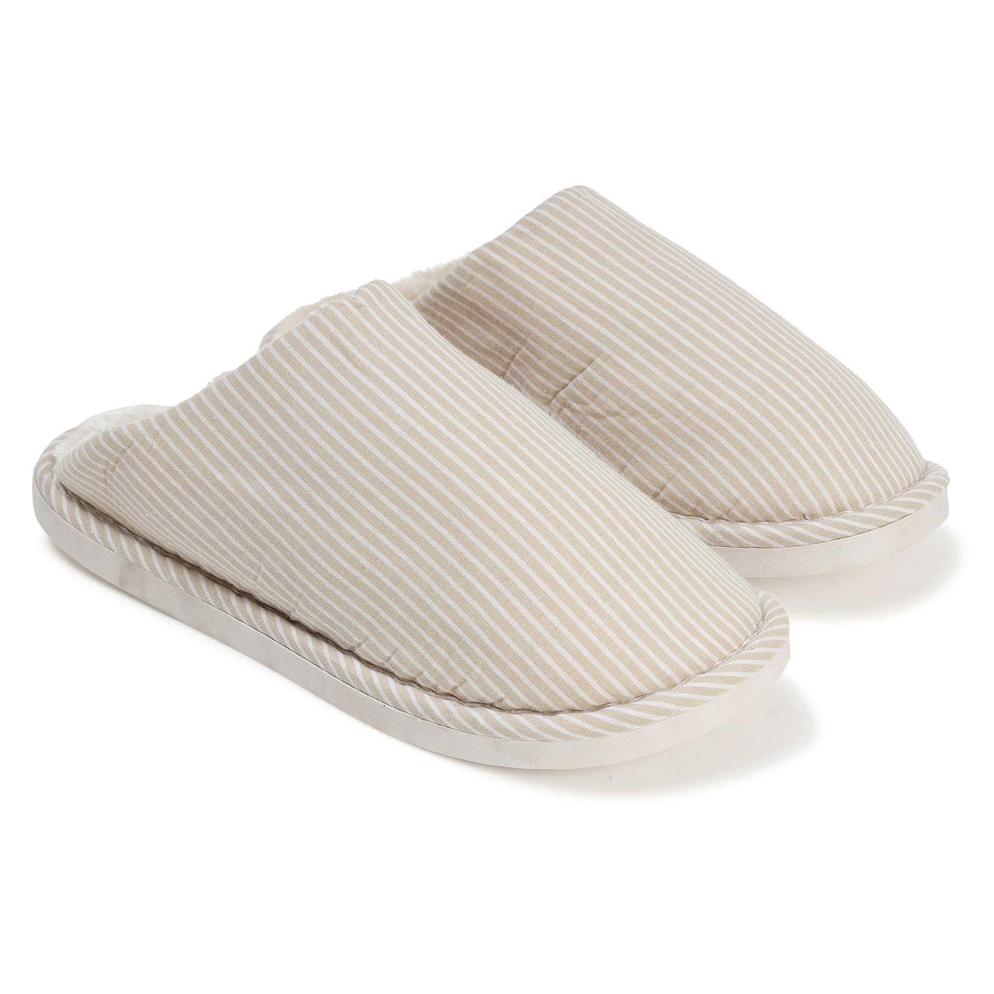 DRUNKEN Slippers For Women Men Winter Sandals Casual Flats Home Footwear Man Girls Sliders Flip Flops Chappals Ladies Clogs Sleeper Slides Stylish Ortho Soft Off-White (B0CQLJZM1Q) Amazon Price History, Amazon Price Tracker