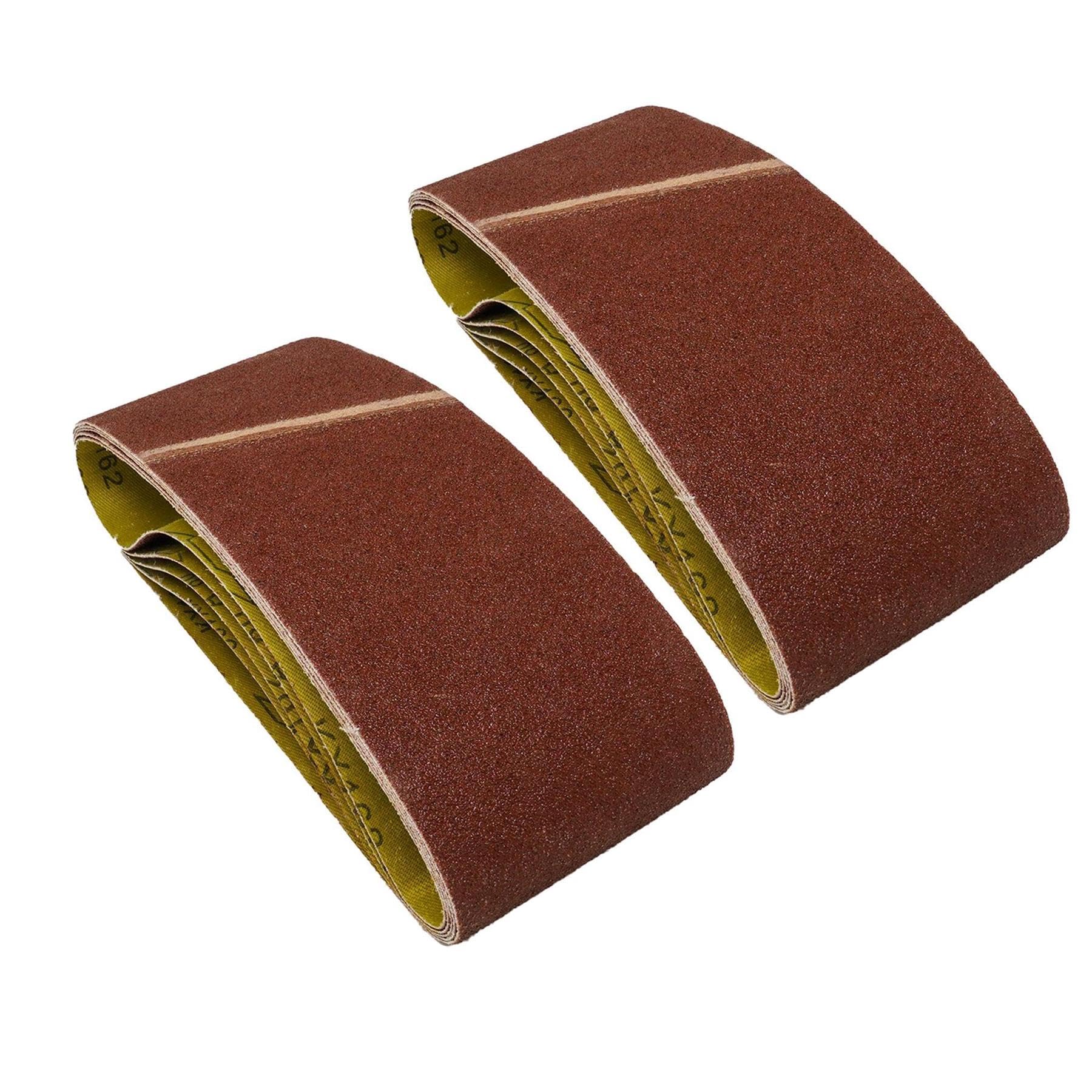Dapetz ® Sanding Belts 65mm X 410mm 10Pk 40 Grit Very Coarse Electric Sander