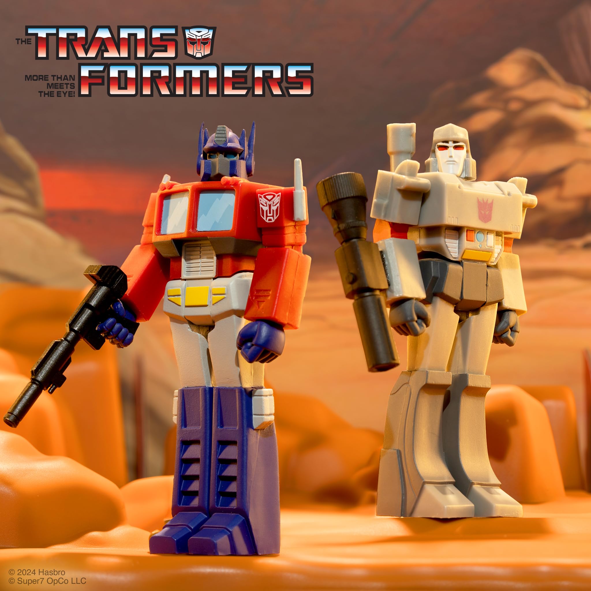 【7個セット】トランスフォーマー　フィギュア Amazon.co.jp: Super7 トランスフォーマー アークプレイセット