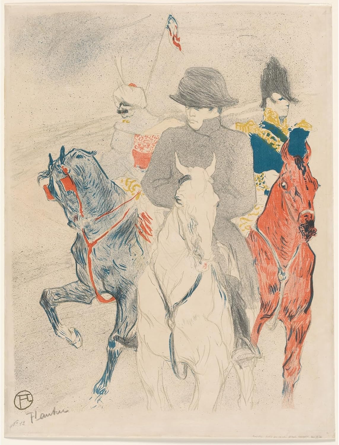 ArtDirect Napoleon (1895) Unframed Art Print Giclee Poster by Henri de Toulouse-Lautrec - Ready for Framing with Customization Sizes 8x10, 11x14, 15x20, 24x32, 36x47 and 46x60 inches