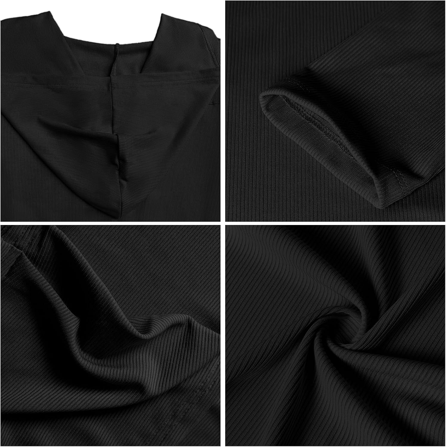 Alaster Queen Women's Hooded Long Cardigans Open Front Long Sleeve Lightweight Cardigan for Women with Pockets - Image 6