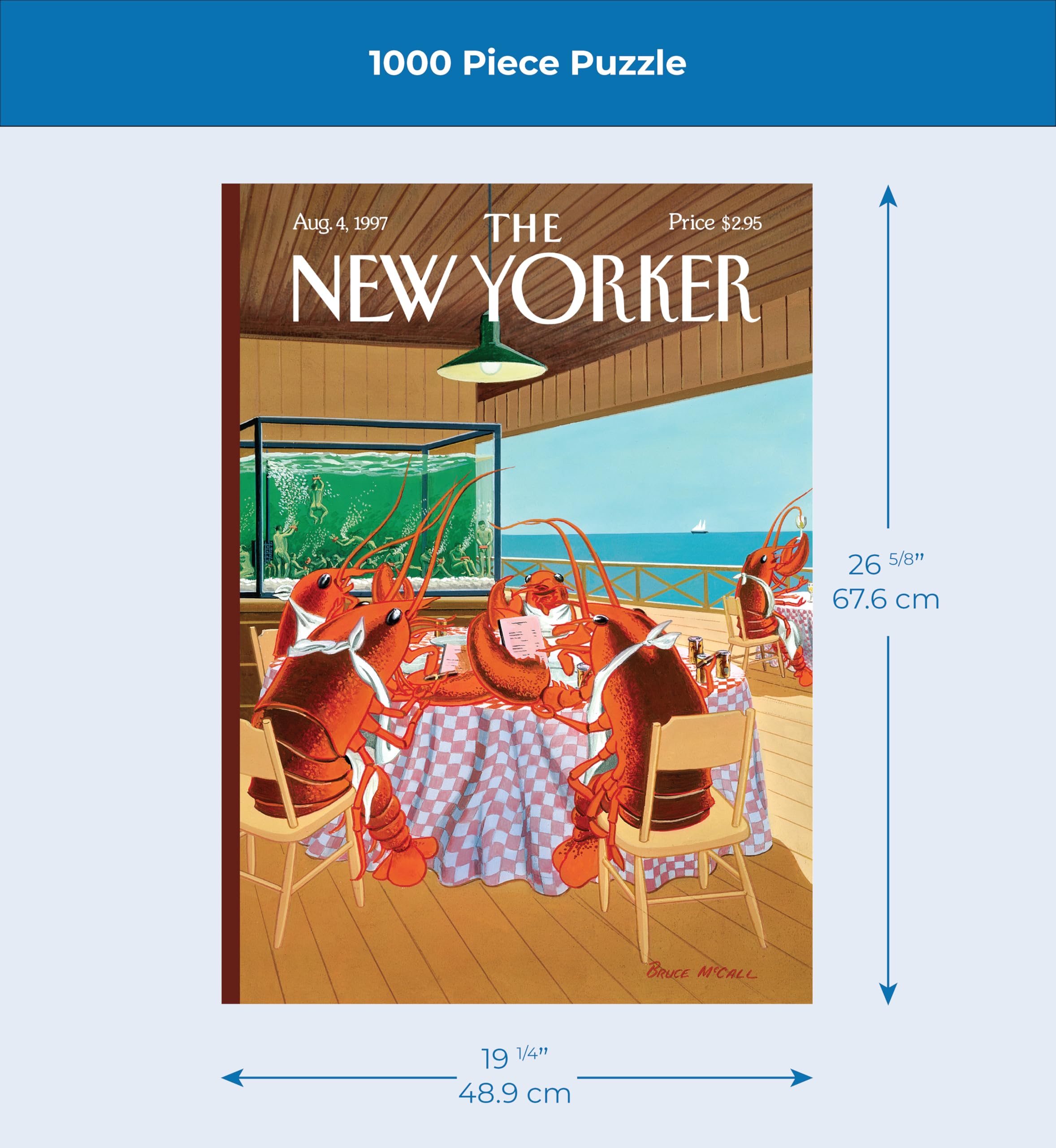 New York Puzzle Company – New York Lobsterman's Special – Puzzle Jigsaw 1000 pièces