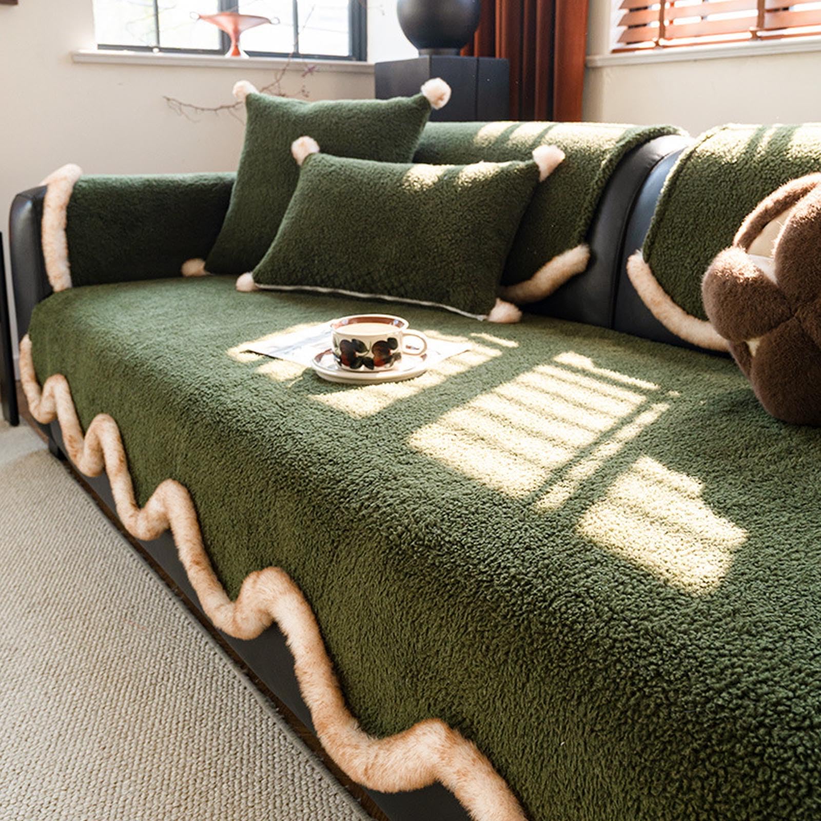 Housses coussin de canapé lavables pour éliminer les poils