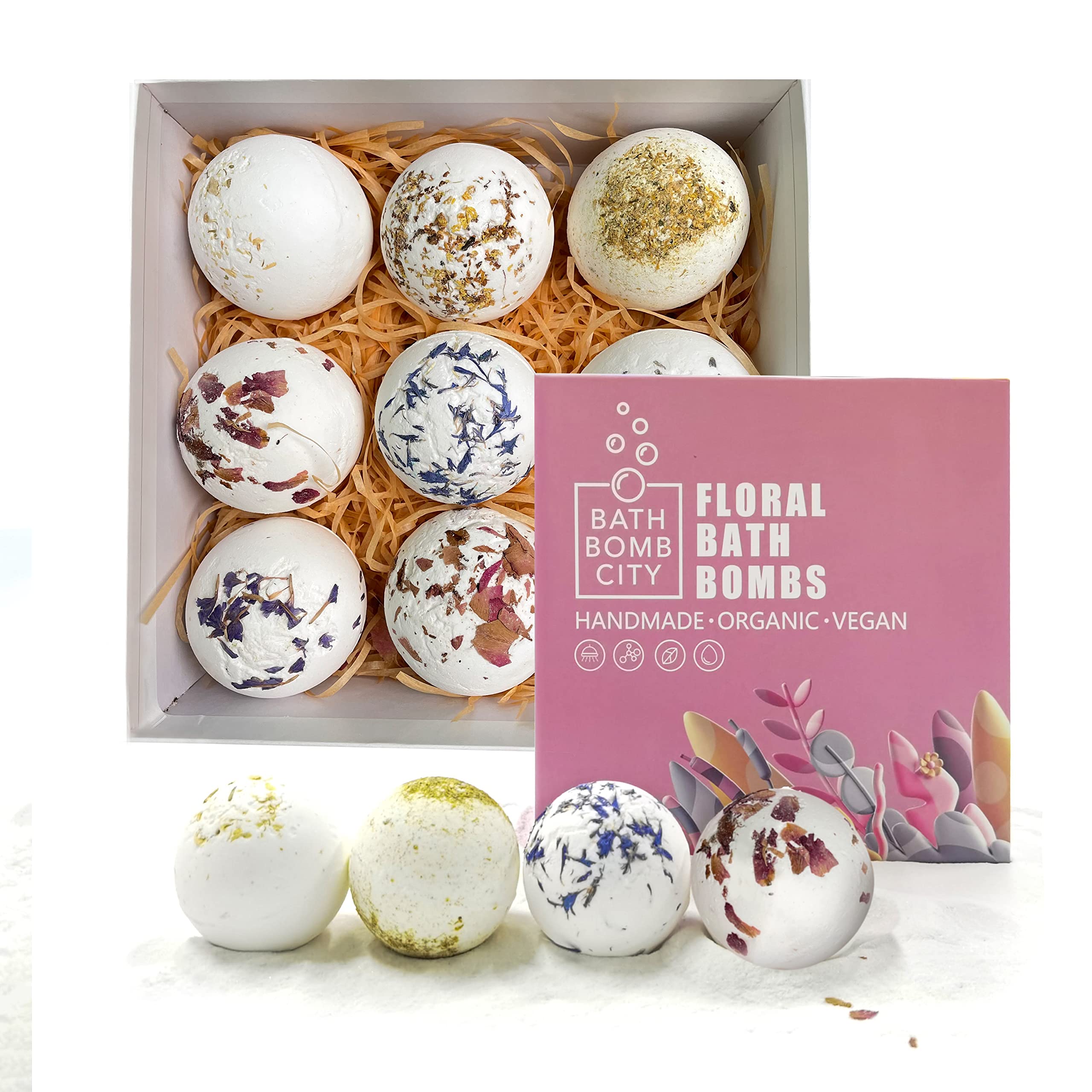 Floral Bath Bombs