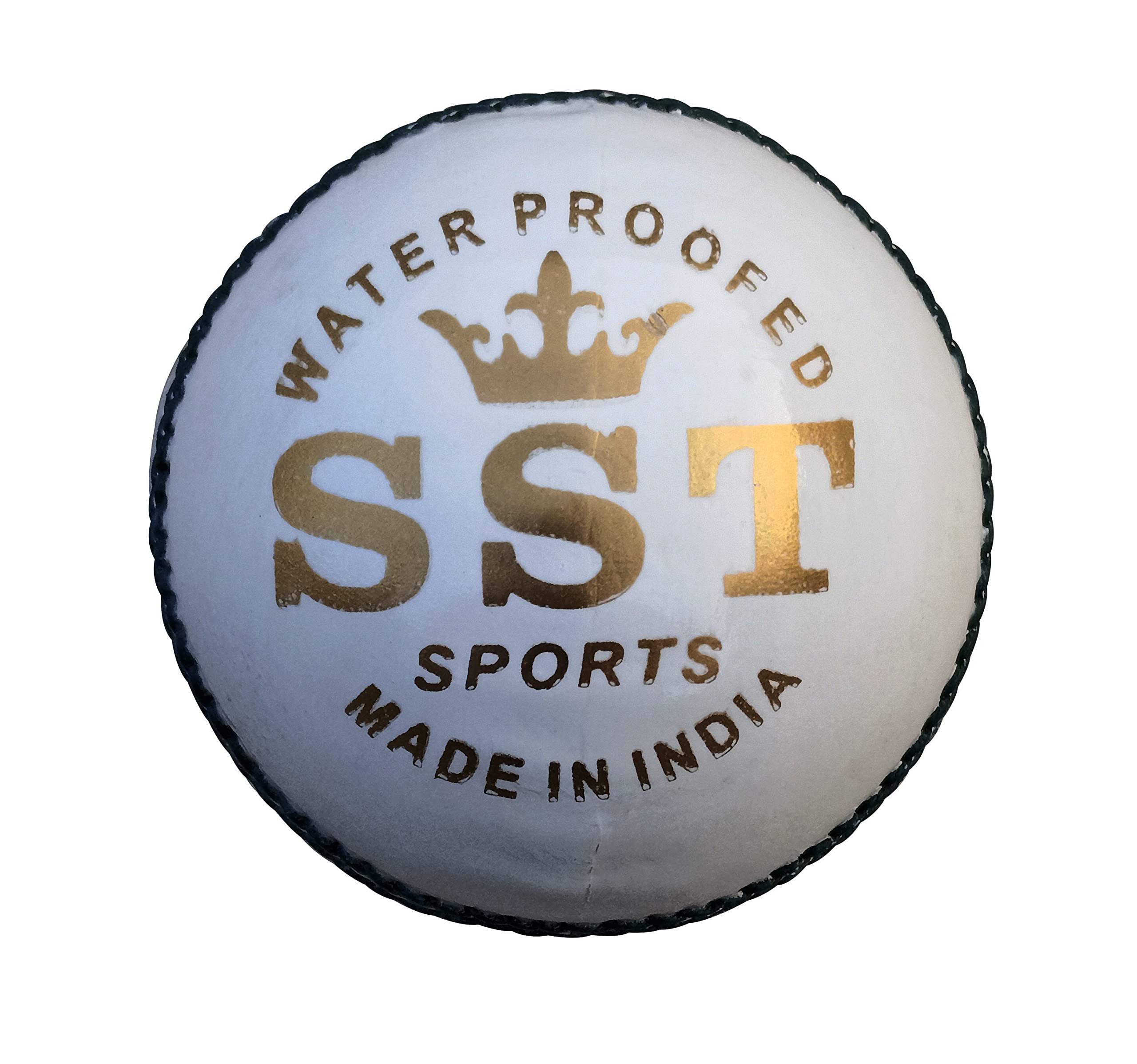 SST Leather Cricket Ball, White, 4 Piece Leather Cricket Ball, 50 Overs Durability and Water Resistance (B0B5RV2NDY) Amazon Price History, Amazon Price Tracker