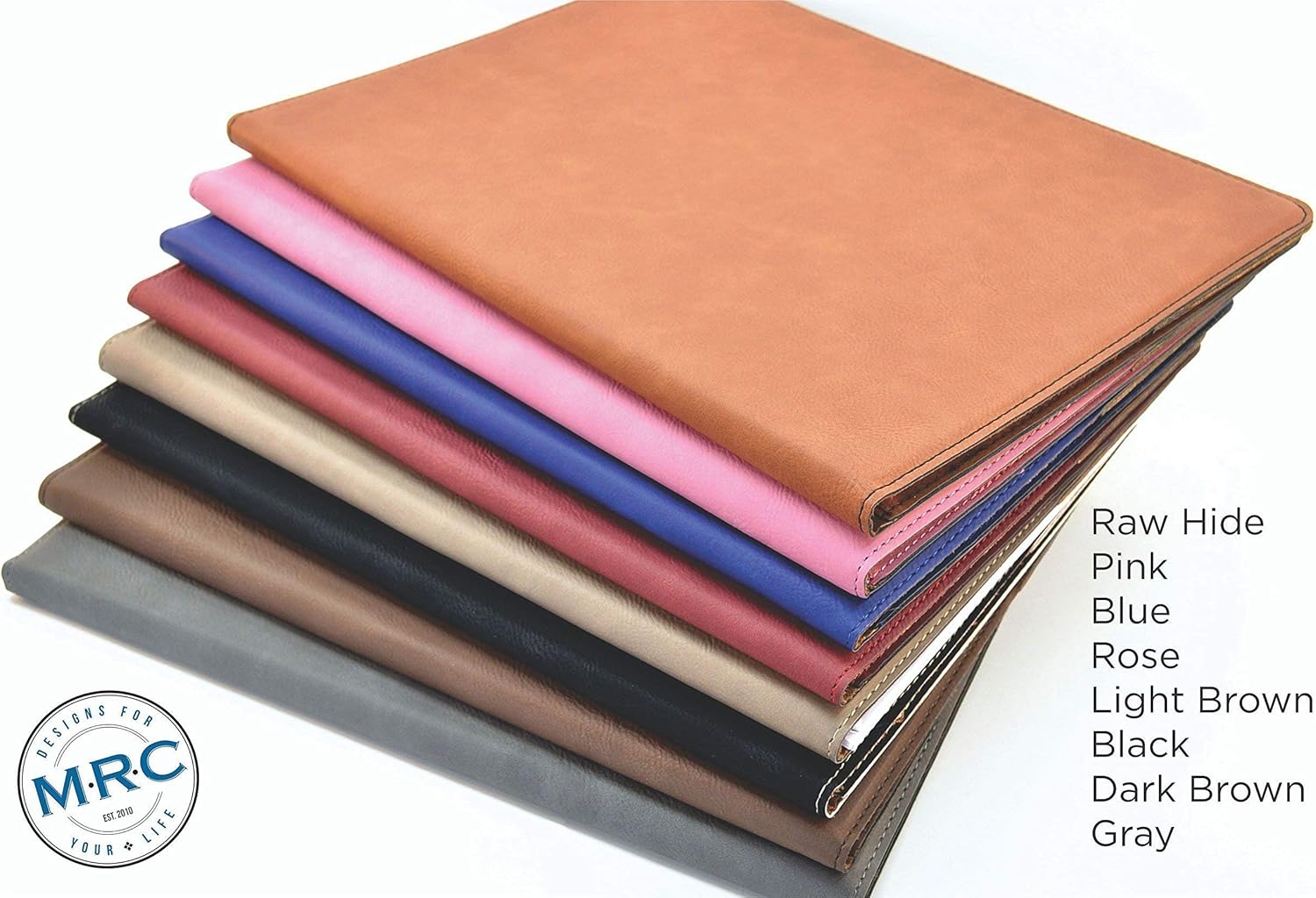 Personalized Leather Portfolio Notebook