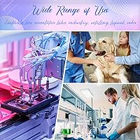 Vista 7 de SHAOTONG Accesorios Luer Lock de calibre 20 de 1.5 pulgadas, suministros de laboratorio desechables, paquete de 100