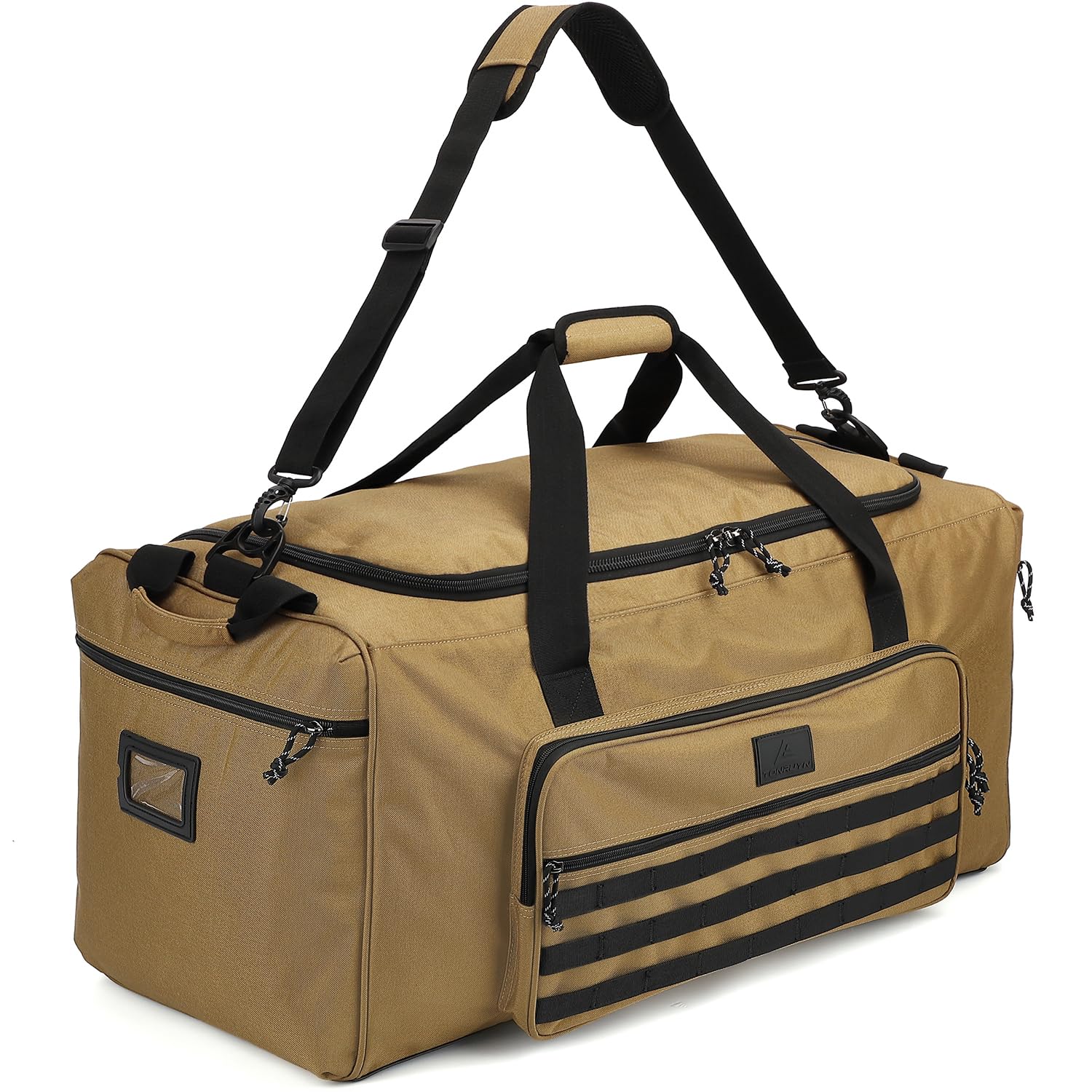 TONRUYN 120L Extra Large Gym Duffle Bag for Men Women with Shoes Compartment Heavy Duty Tactical Sports Duffel Bag Big Football Baseball Basketball