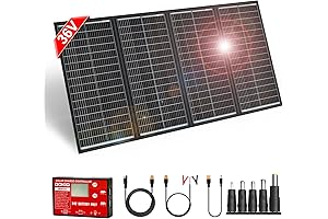 DOKIO 300W Portable Solar Panels Kit