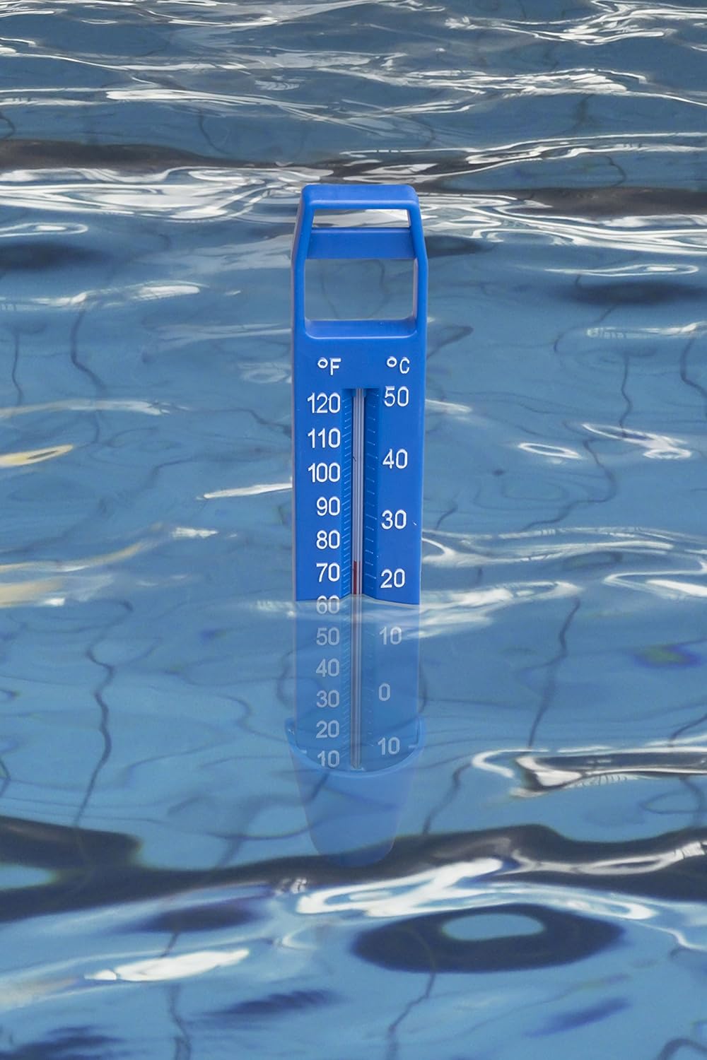 Jumbo Pool Thermometer Aquatix Pro, Premium Water Thermometers with String, Integrated Pocket & Shatter Resistant, Ideal for All Outdoor/Indoor Swimming Pools, Spas, Hot Tubs & Ponds
