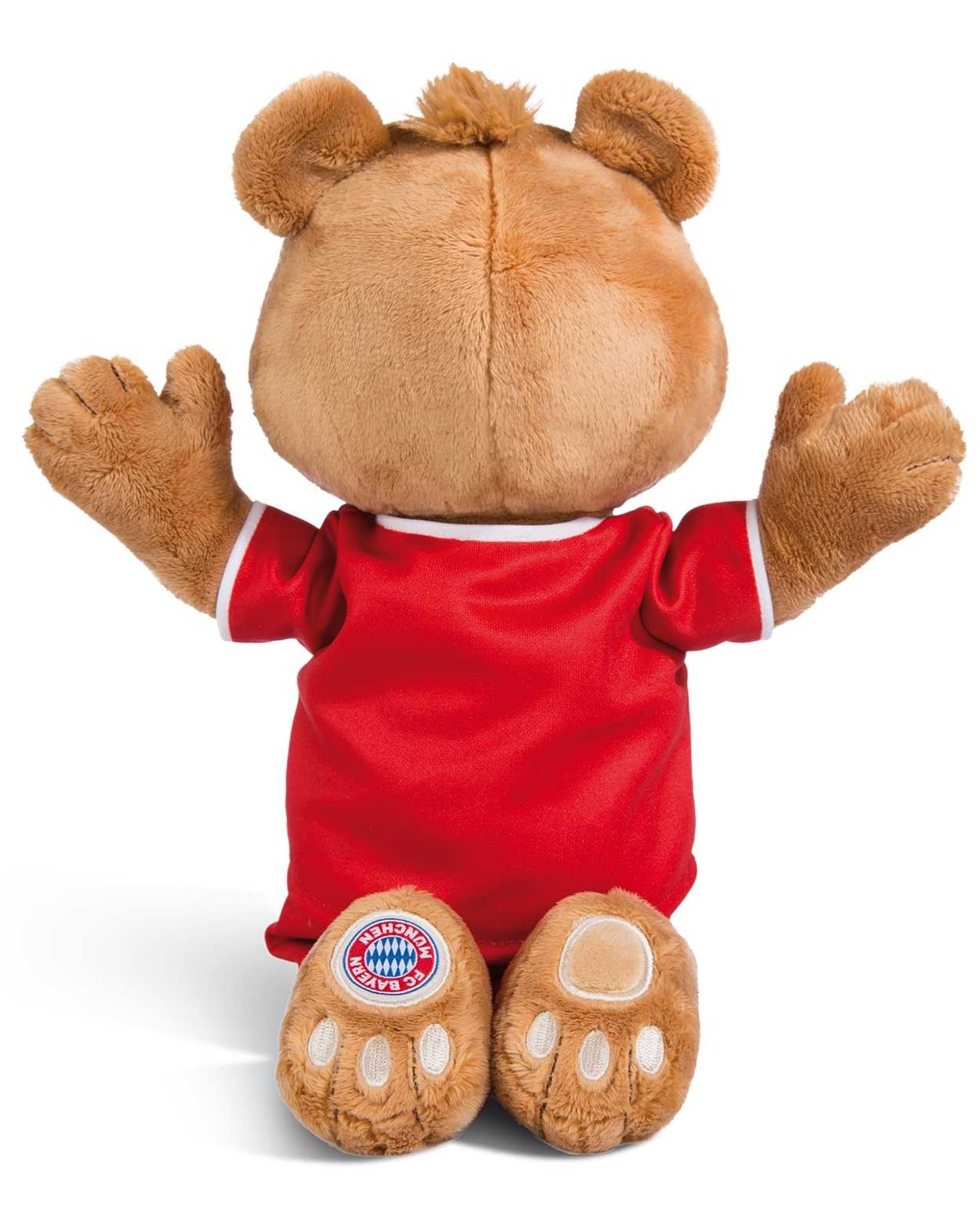 FC Bayern München Berni 35 cm Maskottchen Kuscheltier Plüschfigur FCB - Plus Aufkleberkarte FCB