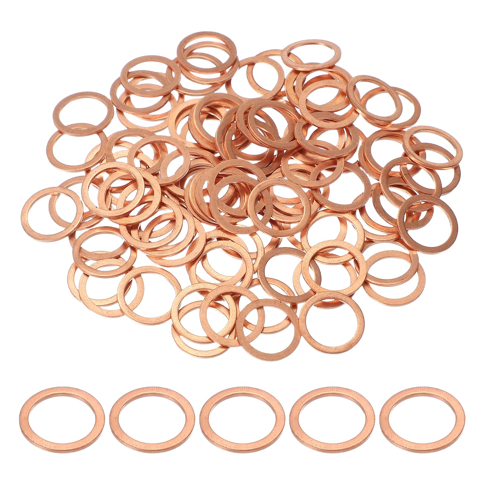 PATIKIL M12 Copper Washer Sealing Ring