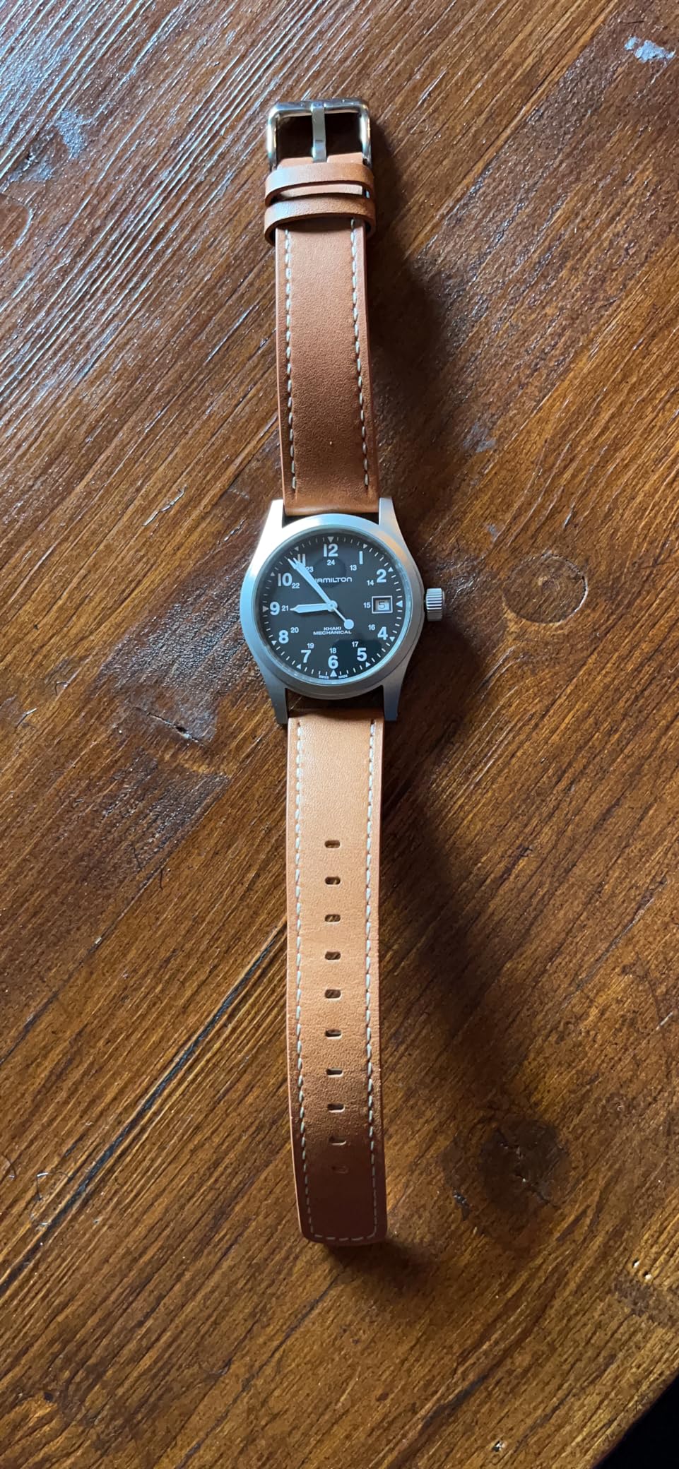 OTTOODY Cinturini Orologio in Pelle 18mm 20mm 21mm 22mm Cinturino, a Sgancio Rapido Cinturini Orologi in Pelle Vintage a Grana Superiore Uomini Donne, Cinturino di Ricambio per orologio e Smartwatch