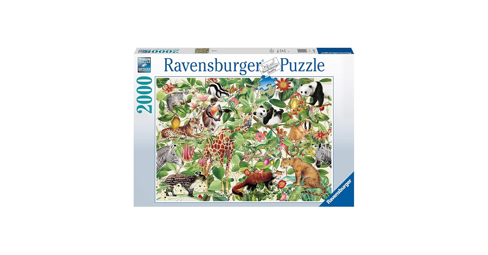 Amazon.com: Ravensburger Jungle 2000 Piece Jigsaw Puzzle for