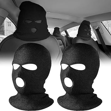 2 Pcs Seat Headrest Trim Compatible with Tesla Model Y 3 X S Cybertruck Semi 3 Hole Head Rest Pillow Protector Cover Interior Funny Decal Fun Wrap Protection Accessories Black