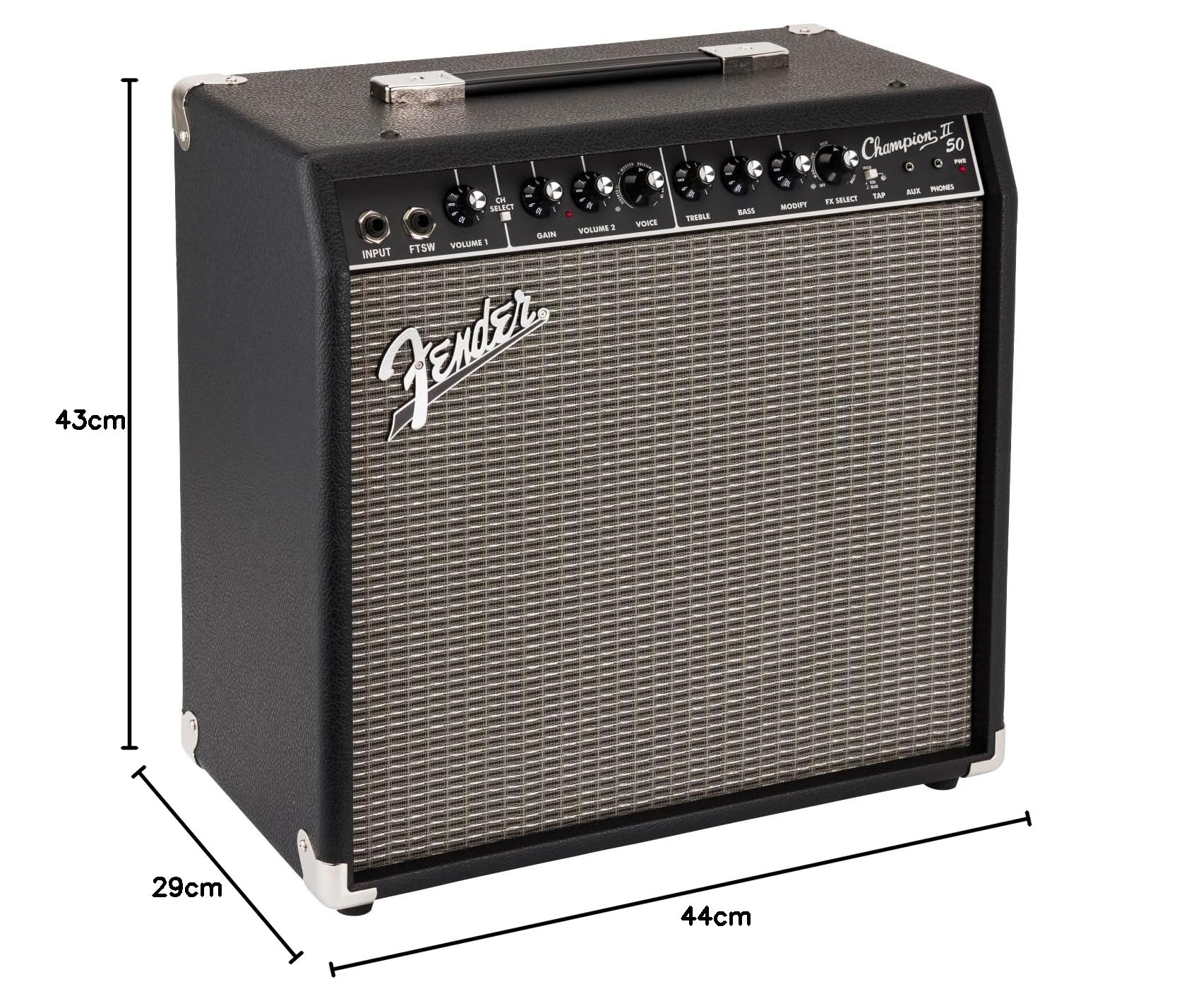 Amazon | Fender フェンダー エレキギター用アンプ Champion™ II 50