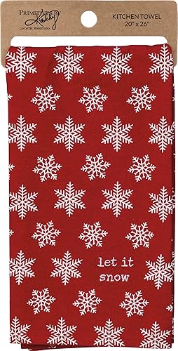 Primitives by Kathy Toalla de cocina decorativa - Let It Snow
