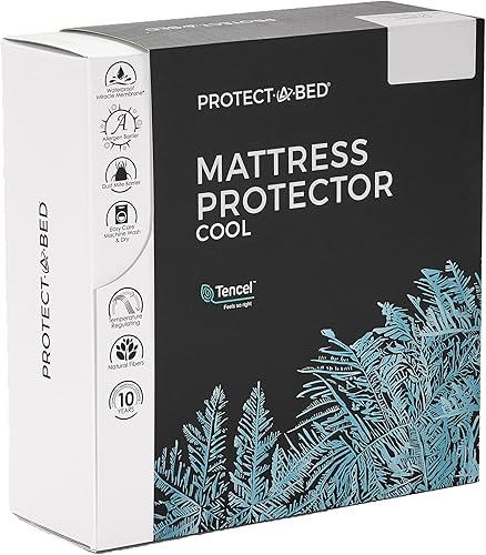 Protect-A-Bed Protector de colchón impermeable, tamaño King