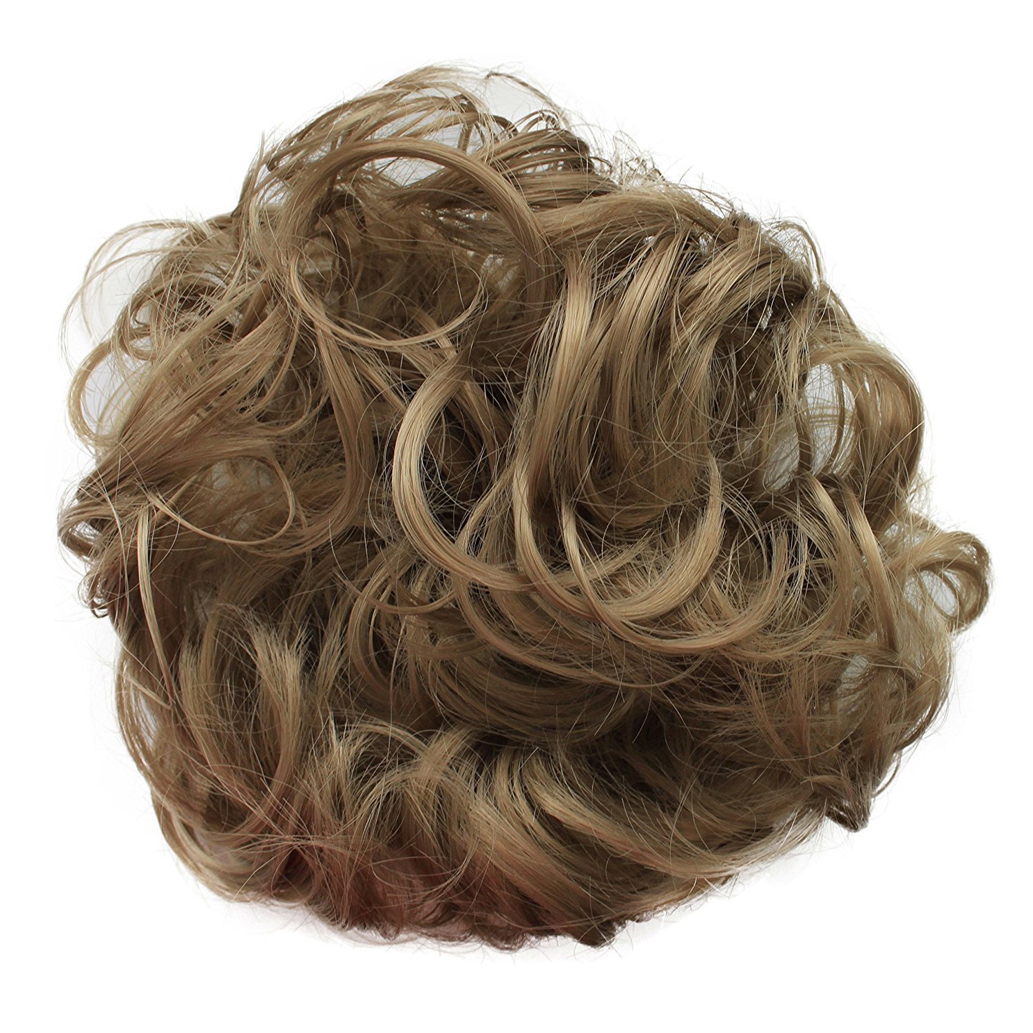 CAISHA by PRETTYSHOP Opaska Do W?osów Upi?cia Fryzury ?lubne Obszerne Kr?cone Niechlujne Kok Ciemny Blond G9A