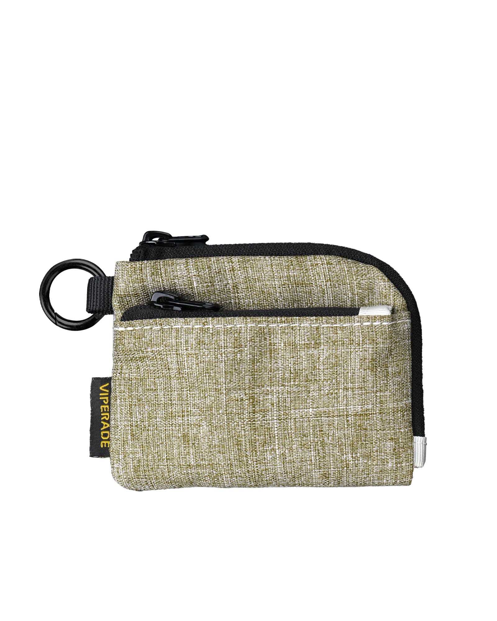 VIPERADE VE37 etui na klucze, małe etui na klucze, męski, mini portfel męski z kółkiem na klucze, portmonetka z zamkiem błyskawicznym, minimalistyczna torebka EDC do noszenia na co dzień i na zewnątrz