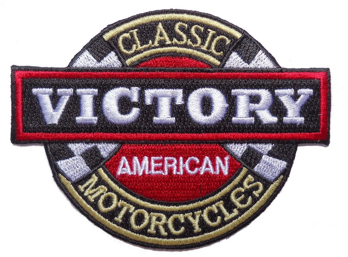 American Classic Motorcycle Victory [3.75 Inches] Biker Patch
