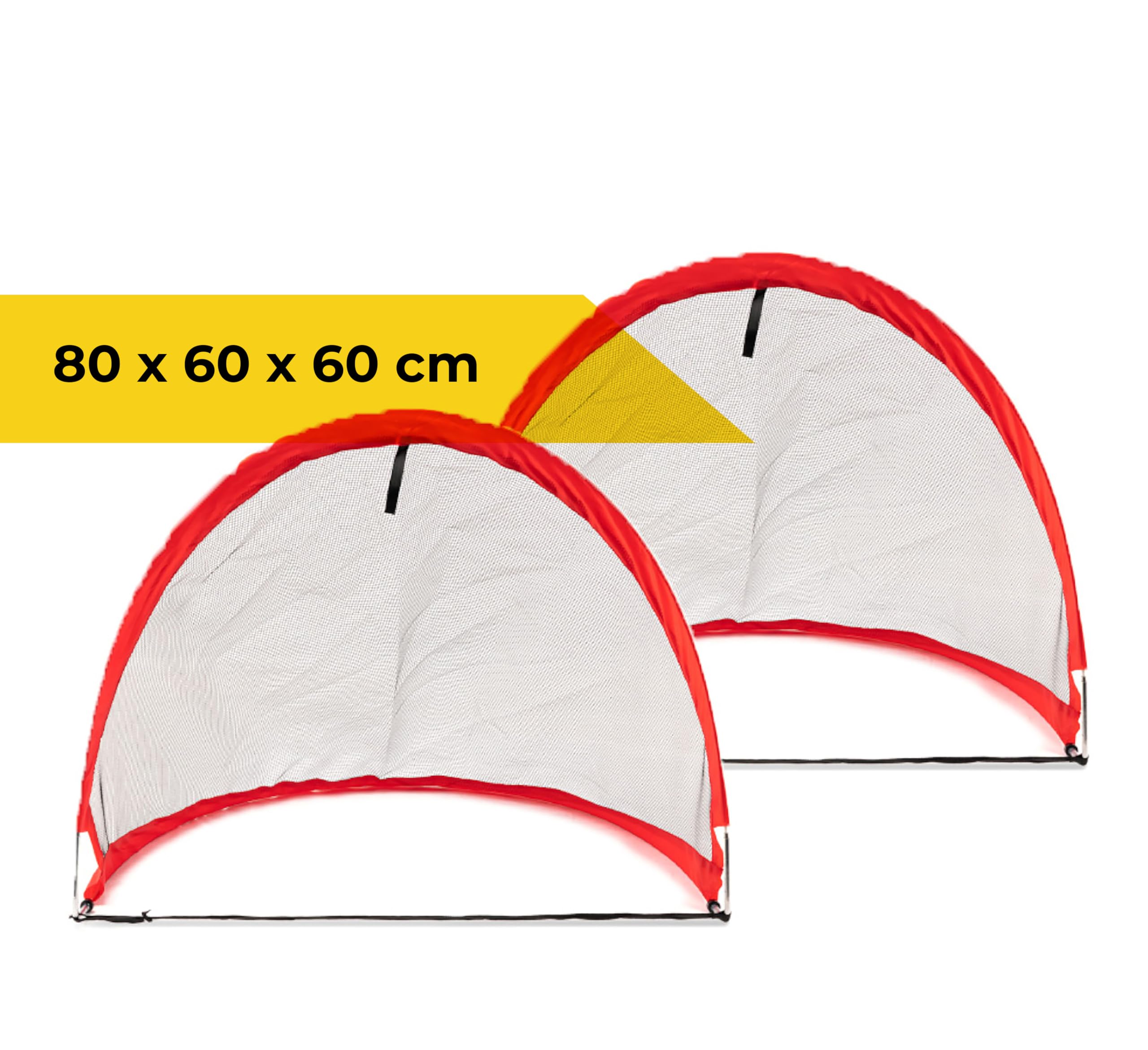 Bandito Fun Hockey Kit complet avec 2 raquettes et Pop Up Kit Maxi de porte