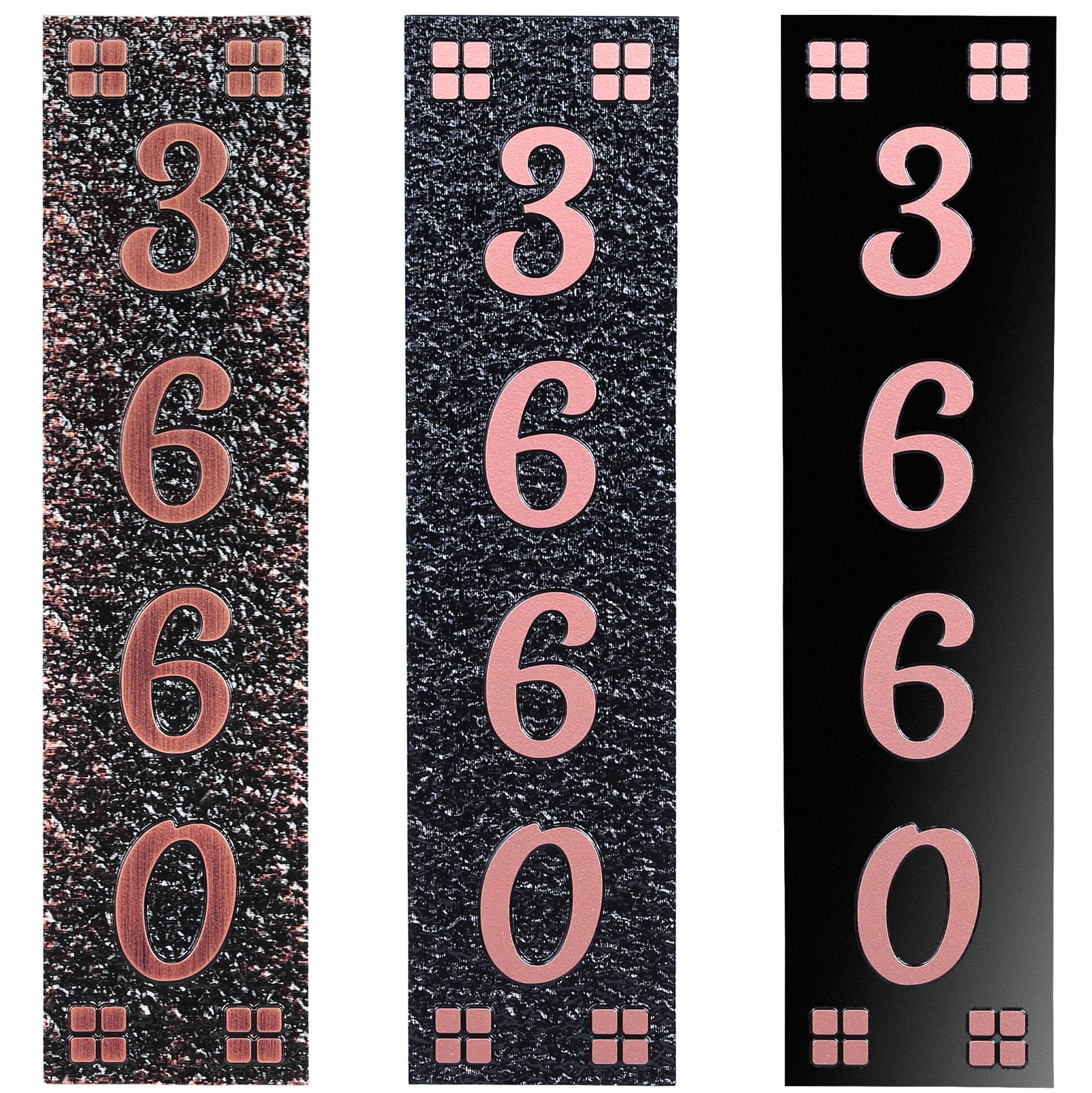 Personalized House Number Plaque Custom Address Plaques for Outside Address Signs for House/Street/Driveway/Mailbox, Classic Vintage Housewarming Gift