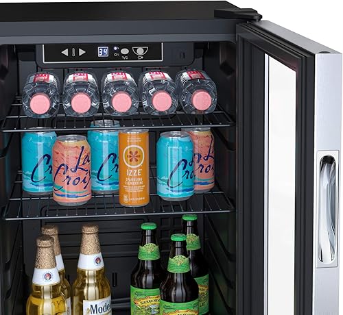 Miniatura 8 de EdgeStar BWC121SSLT - Centro de bebidas de temperatura ultra baja de 18 pulgadas de ancho con capacidad para 80 latas