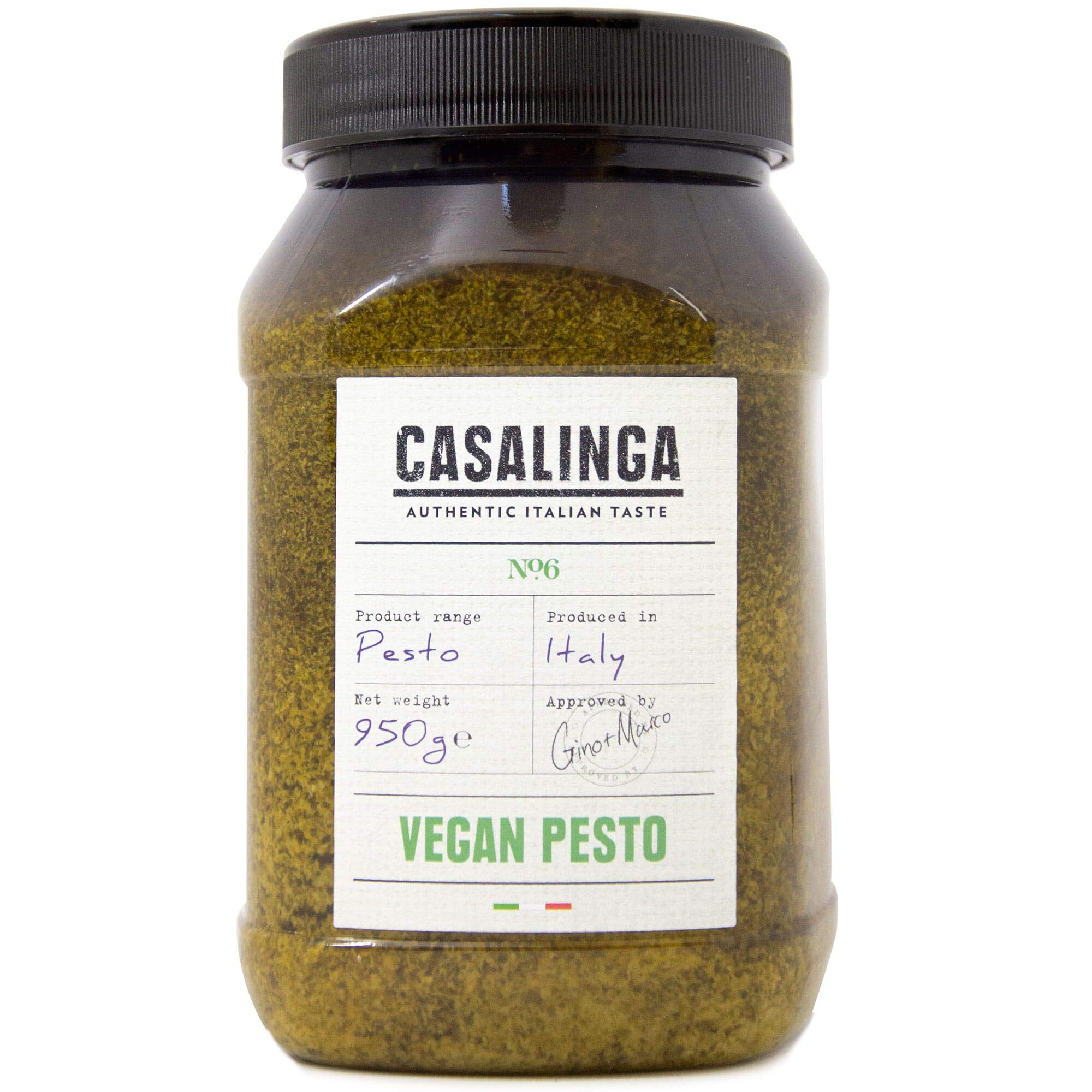 CasalingaVegan Green Pesto - 1x950g