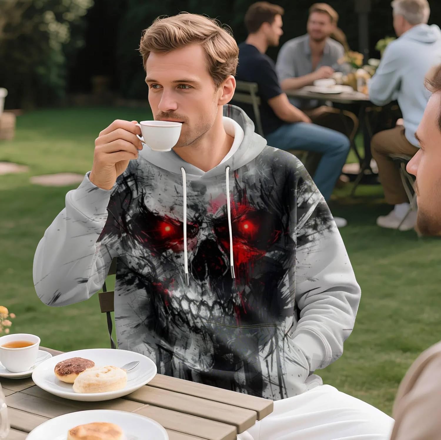 3D Printed Hoodie High Definition Graphic Comfortable and Stylish Unisex Breathable Fabrics Ideal for Casual Wear - Image 3