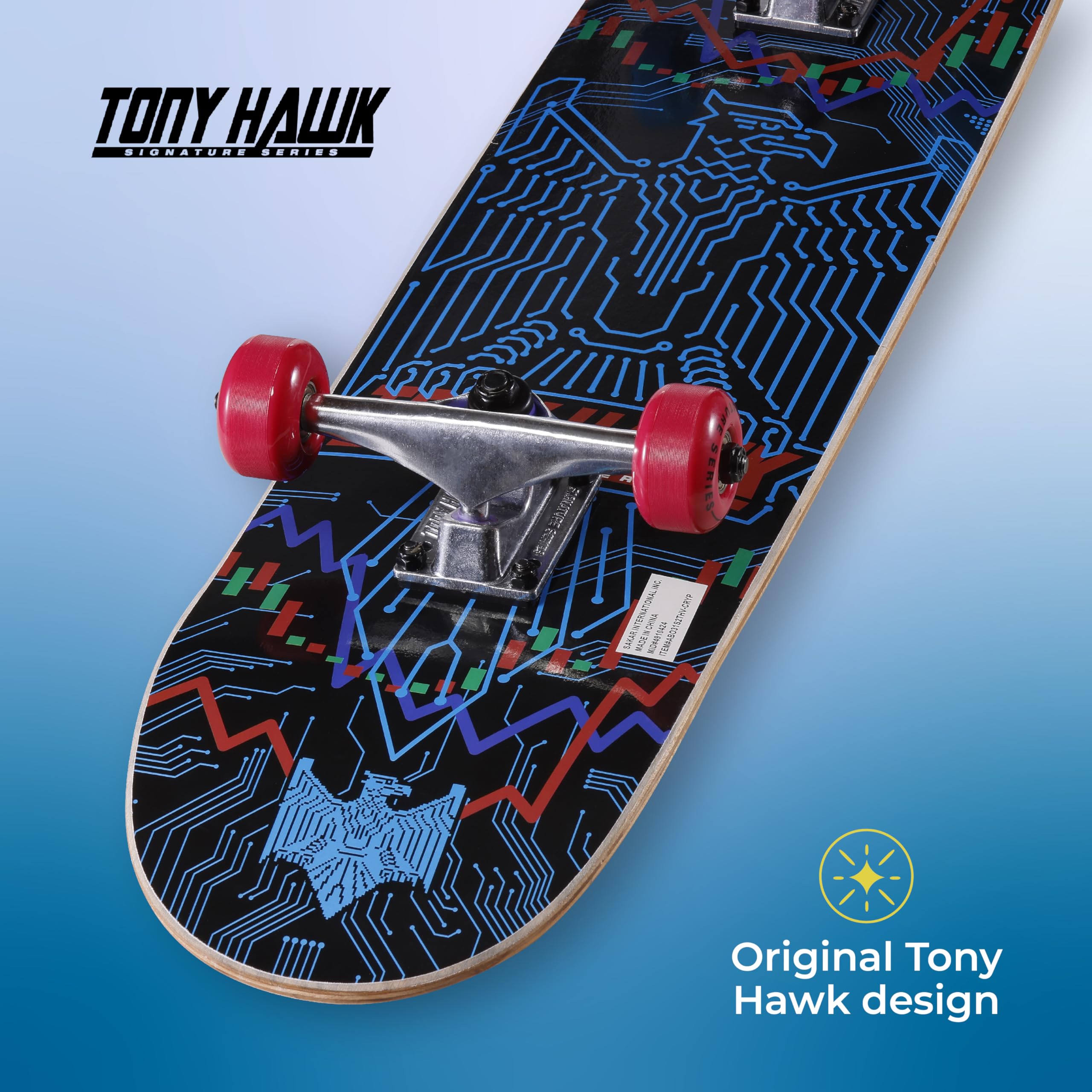 Amazon.com: Tony Hawk 31 inch Skateboard, Tony Hawk Signature