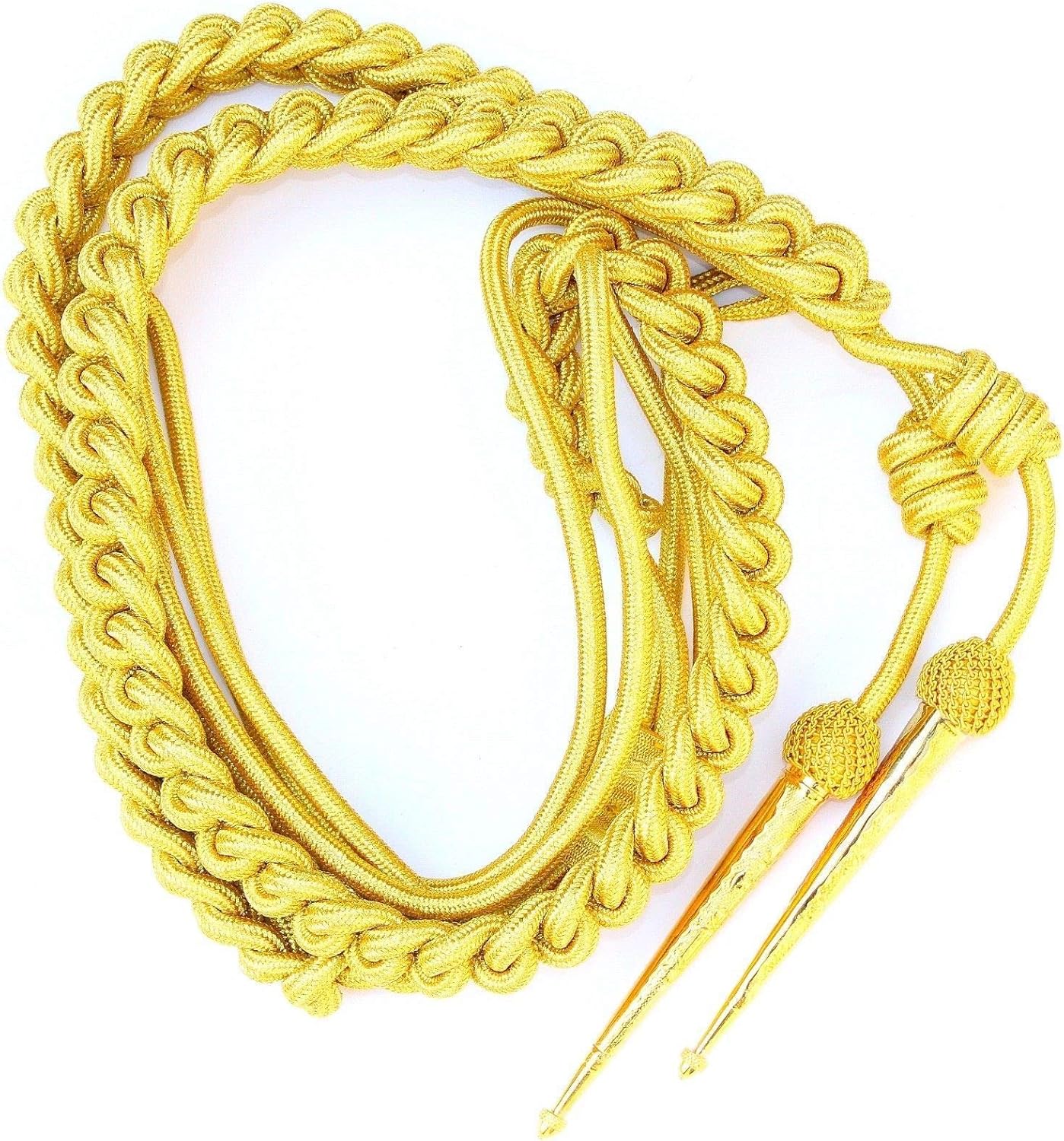 Aiguillette Gold Wire Cord Army/Officer US Military British Navy Army Aiguillettes