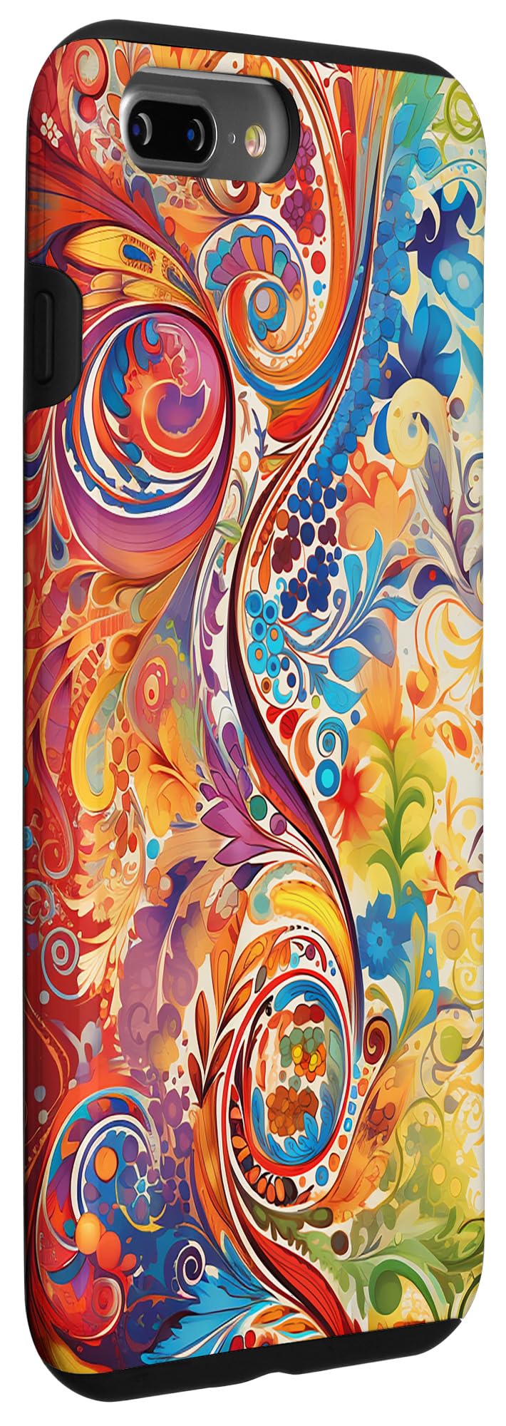 Rainbow Paisley Case for iPhone 7 Plus/8 Plus - Image 3