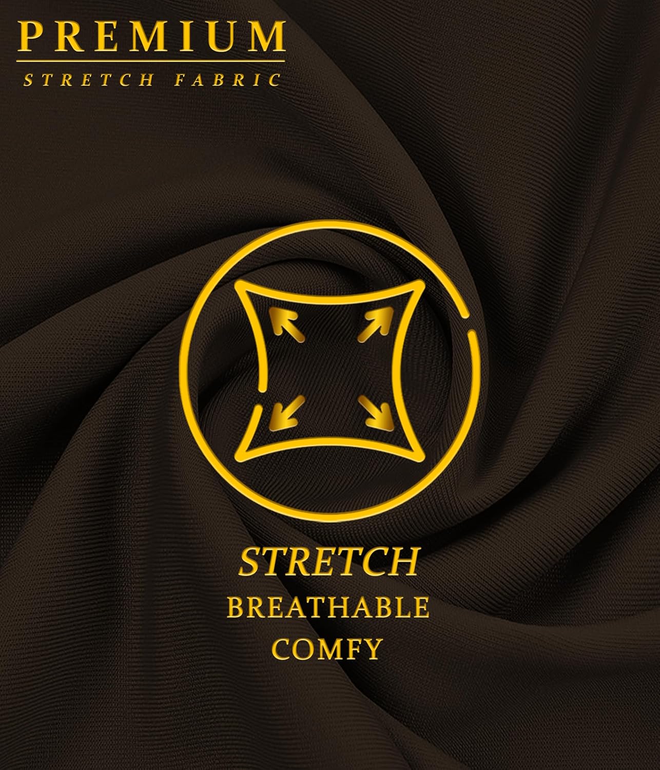 Hybrid & Company Womens Stretch Super Short Flared Casual Nylon Ponte Mini Skate Skirt - Image 8