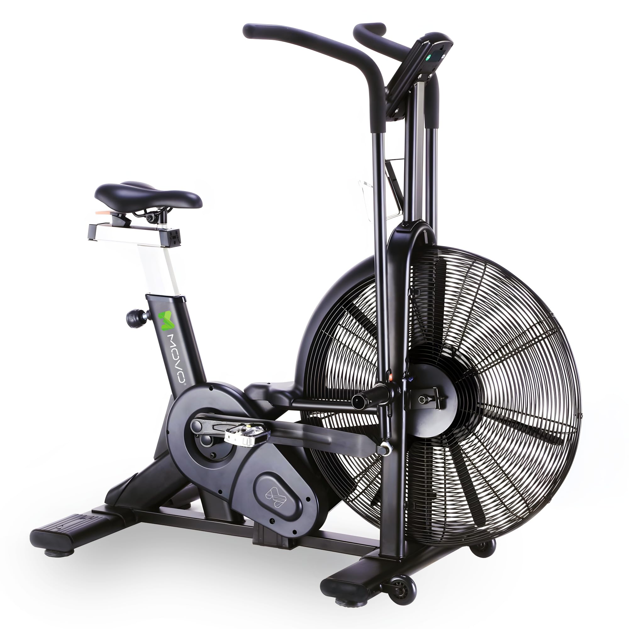 Movo AirBike Pro, Airbike do domu, jedyne w swoim rodzaju połączenie treningu górnej i dolnej części ciała, rower treningowy Airbike, koło do treningu oporu powietrza