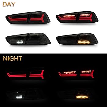 VLAND Tail lights Assembly for Mitsubishi Lancer & EVO 2008