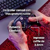 HyperX Clutch Gladiate – Manette de Jeu Filaire, Licence Officielle Xbox, Double Verrouillage des gâchettes, Boutons programmables, Double Moteur à Vibrations - 6