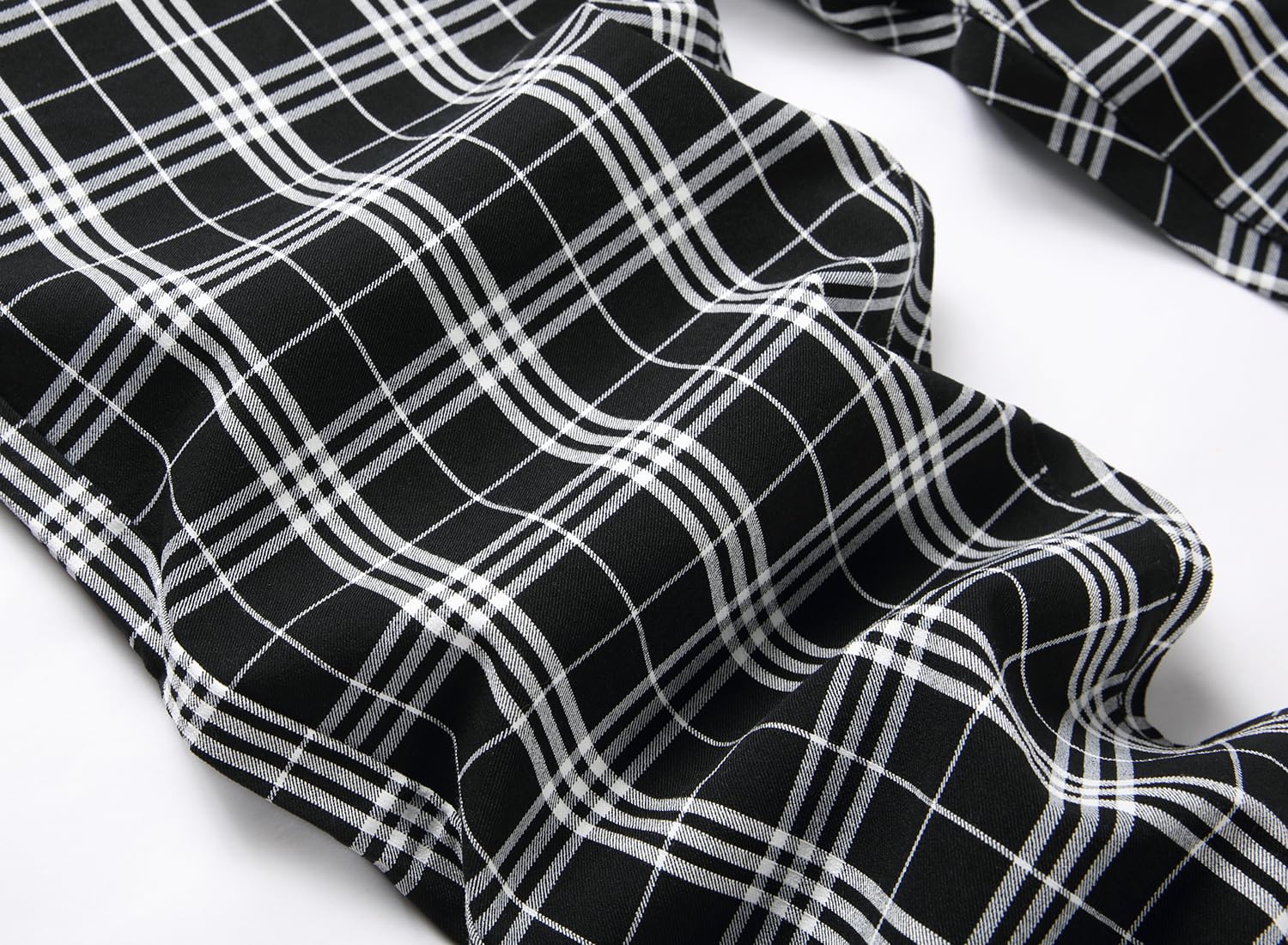 NOVOCCT Plaid Panst Herren-Chinohose, schmale Passform, schmale Passform, lässig, Business, Chinohose