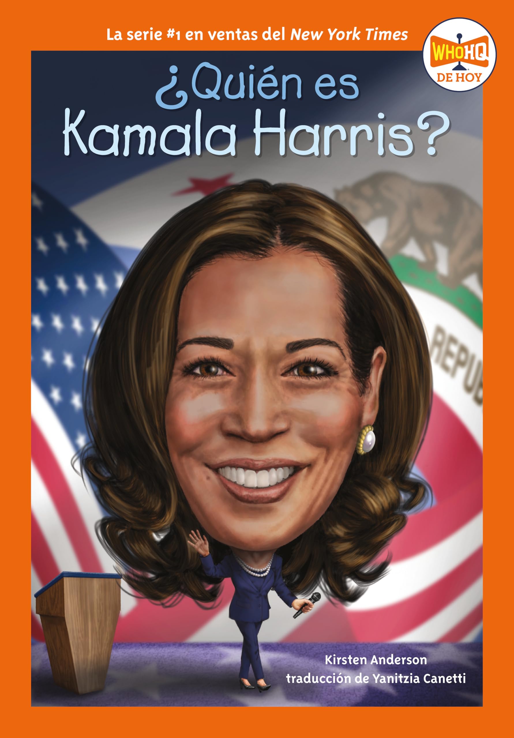 ?Quien es Kamala Harris? (?Quien fue?) (Spanish Edition)