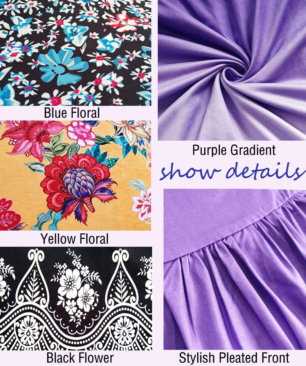 Womens Summer Plus Size Tops Blouses Short Sleeve Shirts Lace Pleated Tunic Tops M-4XL - Image 4