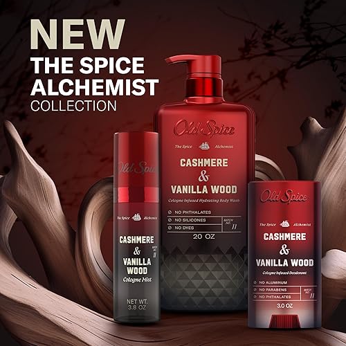 Miniatura 9 de Old Spice The Spice Alchemist Collection - Gel de baño para hombre, hidratación con infusión de colonia 247, fórmula sin intercambio, libre de