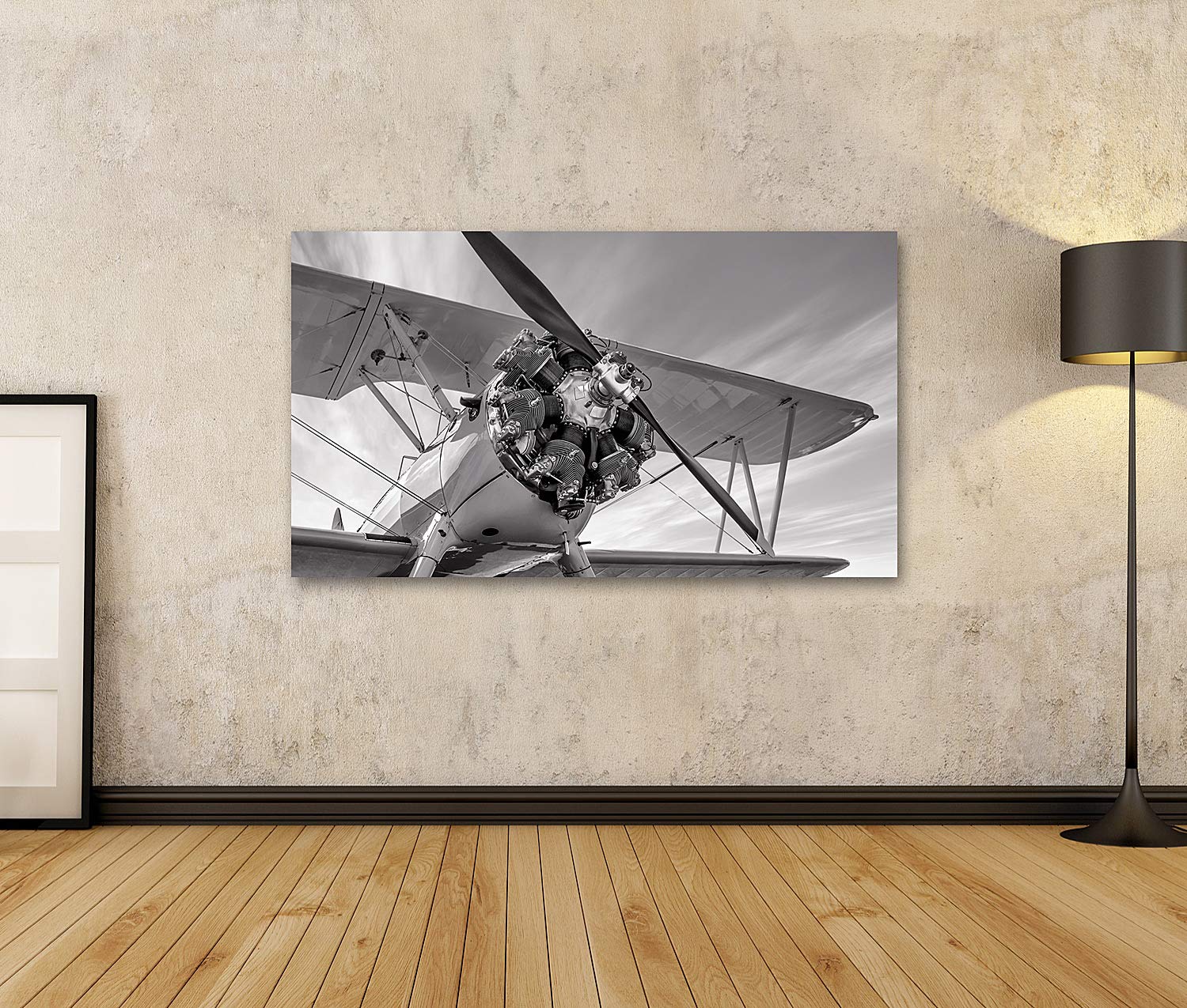 Islandburner Quadro Su Tela Vecchio Aereo Quadri Stampe X Soggiorno, image size:1500x1275