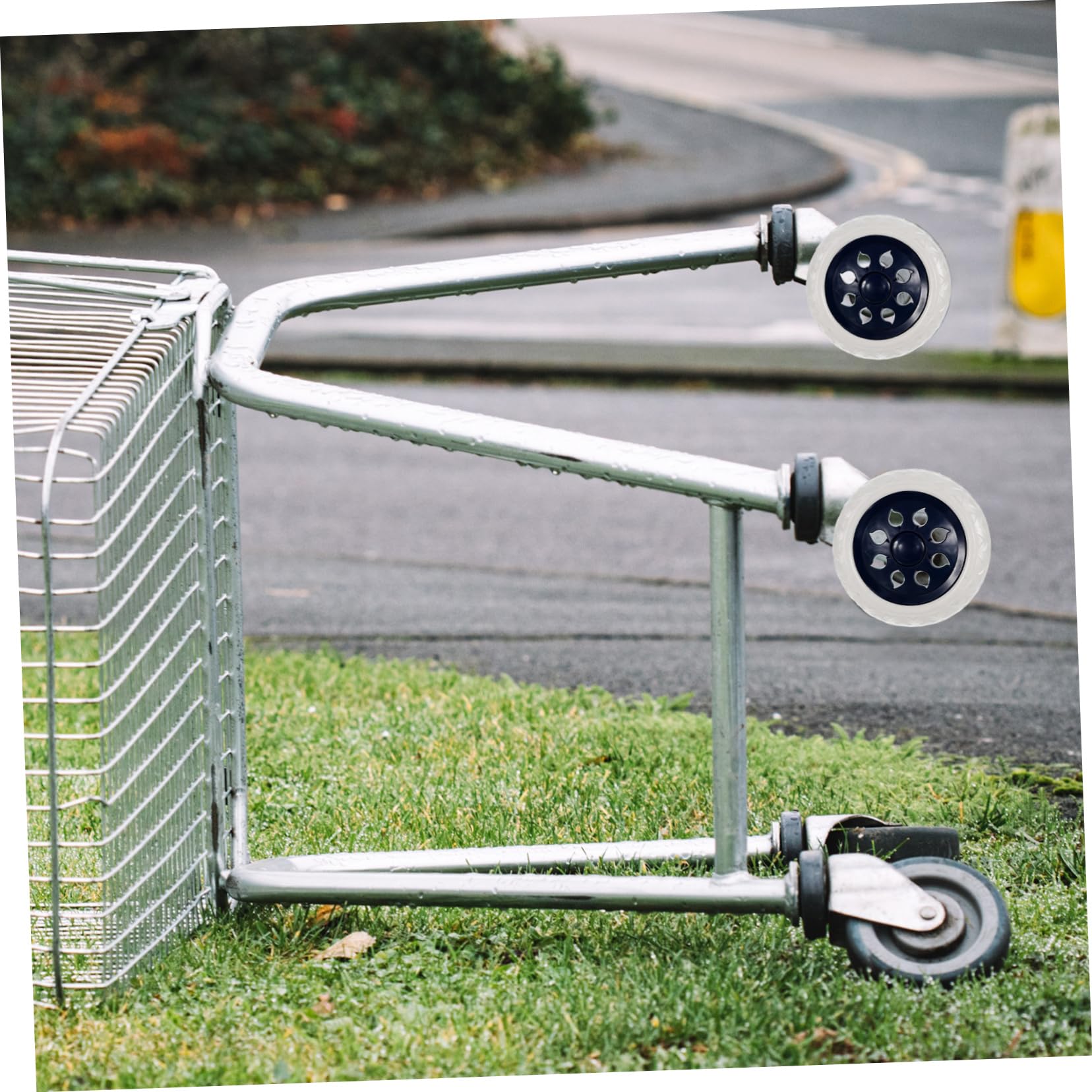 CHILDWEET 2 Piezas Ruedas De Carrito De Compras Reemplazo De Ruedas De Carro Ruedas Giratorias Para Muebles Ruedas Para Botes De Basura Partes El Plastico Ruedas Calientes Bebé De Ruedas