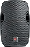 Vista 4 de Rockville BPA10 10" 400W Peak Powered PA DJ Speaker with Bluetooth, USB/SD Player, FM Radio, XLR/RCA/1/4"/Aux Inputs, Remote, Flyable & Stand Mount