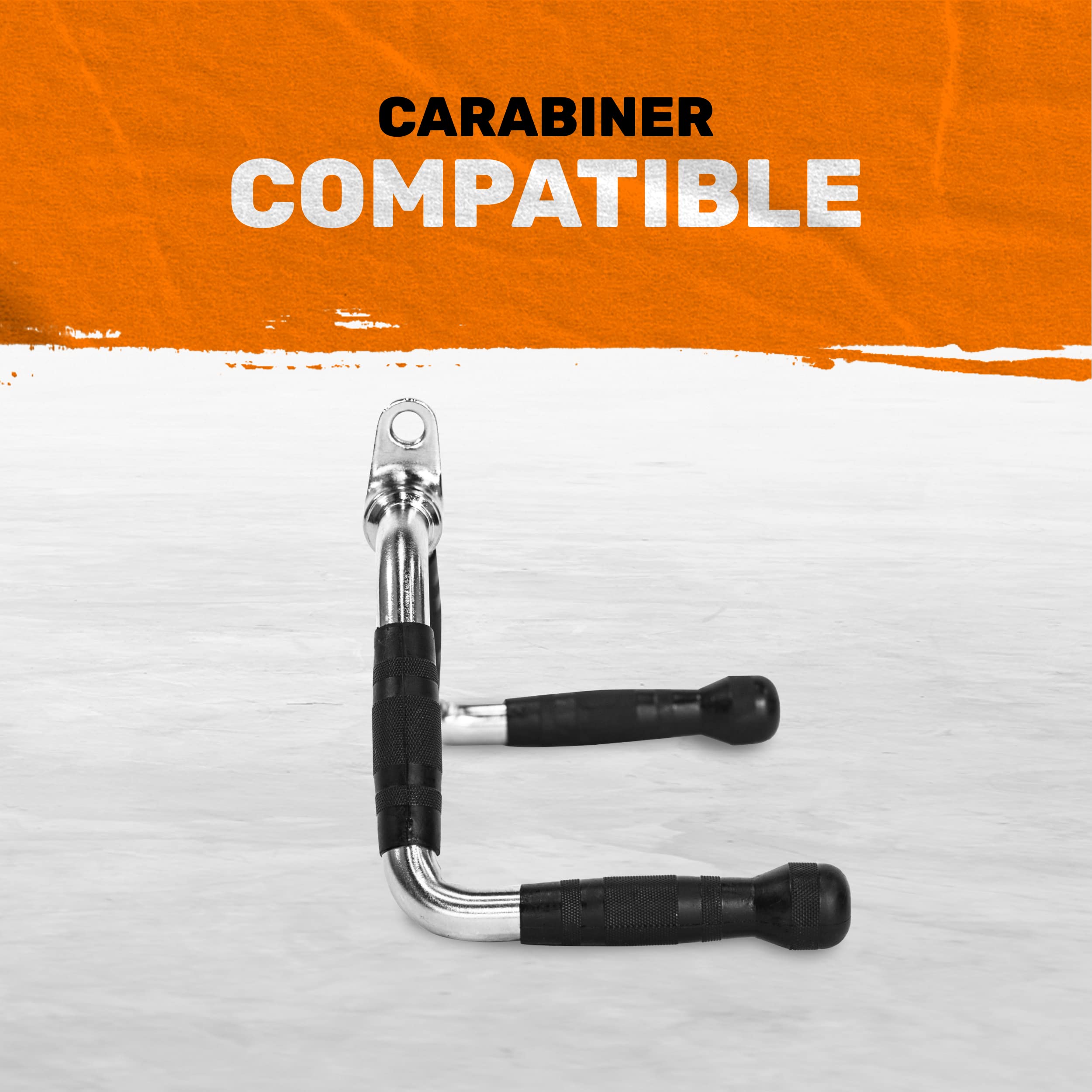 Pull Down Bar Bells Of Steel 30u2033 D-Handle Cable Attachment W