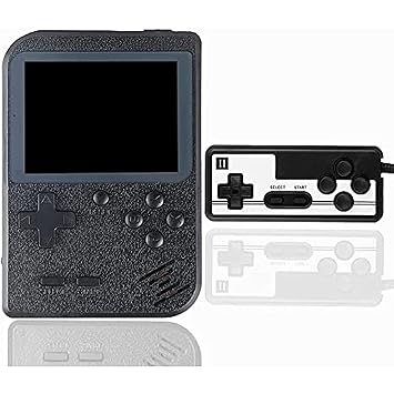 SABIRAT Handheld Games for Kids Adults 3.0 Large Screen Preloaded 500 HD Classic Retro Video Games no Need Wi-Fi USB Rechargeable Seniors Electronic Game Player Birthday Xmas Present (Black)