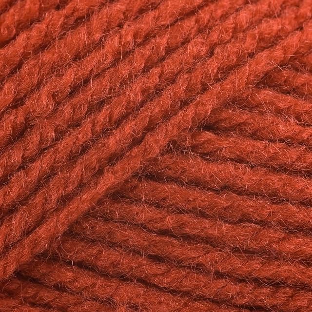 James Brett Top Value DK Double Knitting Wool 100% Acrylic Yarn 100g Ball (Burnt Orange 849)
