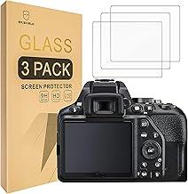 Mr.Shield [3-Pack] Screen Protector For Nikon D3500 D3400 D3100 D3200 D3300 DSLR Camera [Tempered Glass] [Japan Glass with...